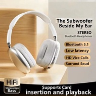 P9 Wireless Bluetooth 5.0 Headphones Over-Ear Subwoofer With Microphone Tf Cardheadphonesp9wirelessb