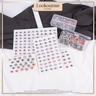 Baby Brooch Satu Batu Diamond 10/25/50/100pcs Random Pin Tudung Kerongsang  Shawl Bawal  Rhinestone 