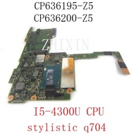 Sale yourui FOR Fujitsu stylistic q704 Tablet motherboard with I5-430