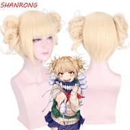 SHANRONG My Hero Academia Cosplay, Halloween Anime Himiko Toga Cosplay Wig, Cosplay Party Fluffy Syn