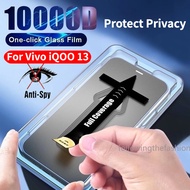 Automatic Auxiliary Film Applicator HD Anti-Spy privacy Tempered Glass For Vivo iQOO 13 iQOO13 4G 5G