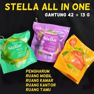 Stella All In One Car Air Freshener, Eternal Fragrance Sensation, Hanging Model