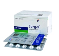 sargel 20 perbox 100pcs Sergel 20 mg is indicated: To alleviate