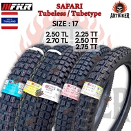 [SIZE 17 TUBELESS / TUBETYPE] Tayar FKR Tyre SUBCROSS SAFARI 250-17 275-17 Tubeless 225-17 250-17 27