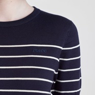 MAVE เสื้อรุ่น Puppis knit top สี Navy stripeGreige stripe