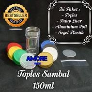 (Expert) Sambal Jar/ Spice Jar Sambal Bottle/ Jar 140ml-150ml Sambal/