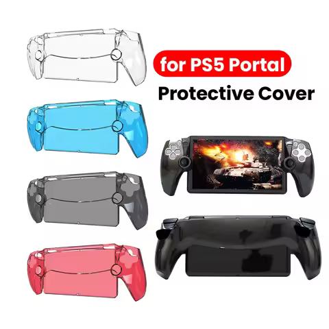 Transparent Full Protection Protector Cover Shockproof PC Anti-Drop Anti-Scratch Washable for Portal