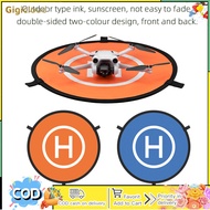 15.7 Inch Waterproof Drone Landing Pad Double-Sided Helipad Drone Mini Spark Pad With Storage Bag Reflective Strip