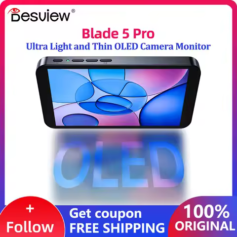 Desview Blade 5 Pro OLED Camera Field Monitor 4K60p 5.5 Inch 1200 Nits Touch Screen Ultra Light Moni