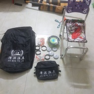 Carp off-road fishing chair