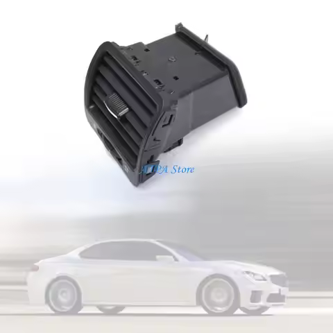 U13C Black Dashboard Center Air Vent Outlet Fit For Jetta Golf Rabbit MK5