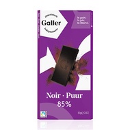 ＊伽樂Galler85%醇黑巧克力80g