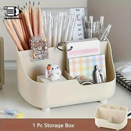 [GoodGirlm1] 5-grid Large Capacity Pen Holder Multifunctional Makeup Brush Holder High Quality Plast