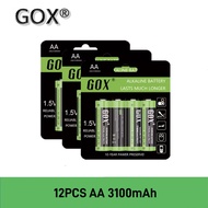 GOX AA/3100mAh Or AAA 2100mAh 1.5V Alkaline Battery