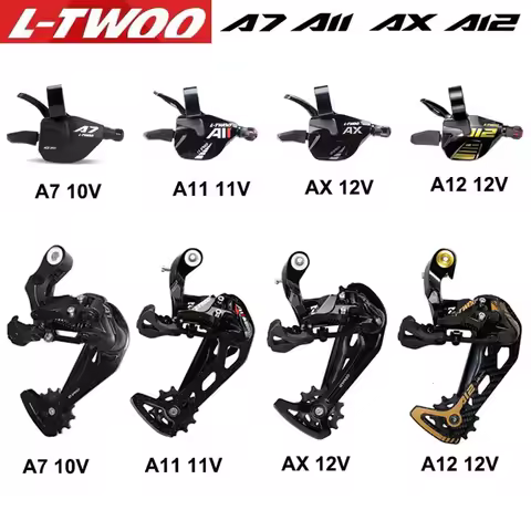 LTWOO 9V 10V 11V 12 Speed Derailleurs Trigger Groupset A5 A7 AX AT11 AT12 Shifter 1X9S 1x10S Switche