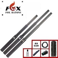 狐貍FOX機-械-棍合法防身武器車載戶外自衛三節-甩-棍-棒加厚伸縮-棍-棒