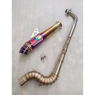 ❂ ℗ ❍ ░ ™ Nlk Pipe canister conical open specs exhaust Pipe for Wave 125 Xrm 110/125 Wave 100/110/1
