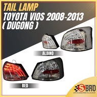 Toyota Vios 2008 - 2013 (Vios Dugong) NCP93 Sonar Design Led Tail Lamp Albino With Red