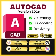 💥Autocad CAD 2026✨Full Version for Windows and macOS 💯 Free Consultations 💯 Free Prob Solving