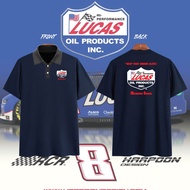 Baju LUCAS OIL MOTOR ,Premium Quality ADULT T-Shirt / LUCAS OIL, ESR MOTOR