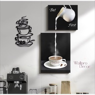 WALL DECORATION FOR CAFE MOTIF COFFEE TEAPOT CODE 001