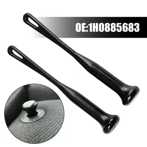 2pcs Black Rear Seat Backrest Release Pull Rod 1H0885683 For Vw Golf M k3 For Jetta Vento M k3 Po lo