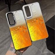 Art Beer Bubble Creative High-End Shock-resistant Case Suitable for Samsung S25ULTRA/S23ULTRA/S24ULT