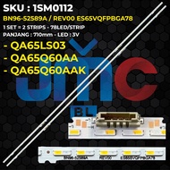 Backlight TV Samsung 65 Inch QA65LS03 QA65Q60AA QA65Q60AAK BN96-52589A / REV00 ES65VQFPBGA78