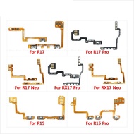 Power ON OFF Mute Switch Control Key Volume Button Flex Cable Parts For OPPO R15 R17 RX17 Pro Neo R15X