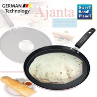 AJANTA Non Stick Dosa Tawa Thosai Capati Tosai Grill Pan 28CM Healthy Cookware-ALAT BUAT CAPATI