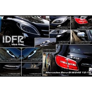 Dreamworks Benz W246 Chrome Plated Car Light Frame Rearview Mirror Cover Door Handle Bowl Bumper Tri