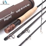 Original Maximumcatch Farglory 9-11FT 3WT/4WT/5WT 4-5Sec Medium Fast Nymph Fly Rod With Extra Extension Section Fly Fishing Rod 24121new