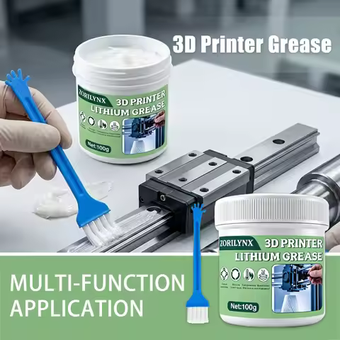 100g 3D Printer Lithium Grease High Precision Smooth Rail Lead Screw Lubricant Anti Wear Noise Reduc
