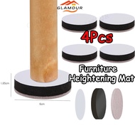 [SG] 4Pcs Felt Furniture Heightening Mat Table Foot Pad Elavator Sofa Leg Extender Furniture Height 