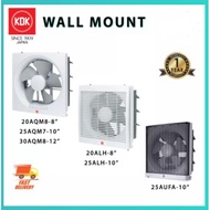 KDK WALL MOUNT AND CEILING EXHAUST FAN 6" 8" 10" 12" 1720AQM 25AQM 30AQM VENTILATING FAN 8INCH 10INCH 12INCH