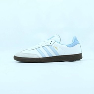 Adidas SAMBA OG Halo Blue White Men's Casual Sneakers Shoes