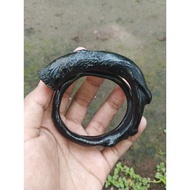 Jumbo 3 Wrapped Black Sea Root Bracelet