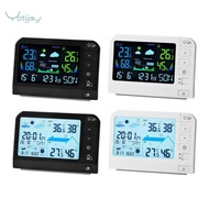 [szlztmy1] Weather Station, Weather Clock, Multipurpose Temperature Humidity  Digital Alarm Clock