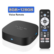 T1+ Smart Android TV Box 4K UHD Dual Band Wifi 2.4G/5G Bluetooth 5.0 Quad Core High Speed Running Me