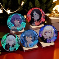 [SALE] AVE MUJICA Reflective Double Flash Bar Badge Toyokawa Shoko Two-Dimensional Anime Merchandise