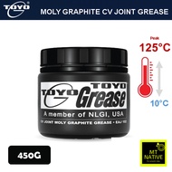 TOYO-G Cv Joint Moly Graphite Grease (EAJ102 CVJ) - 450gm molybdenum disulfide (Moly) for auto
