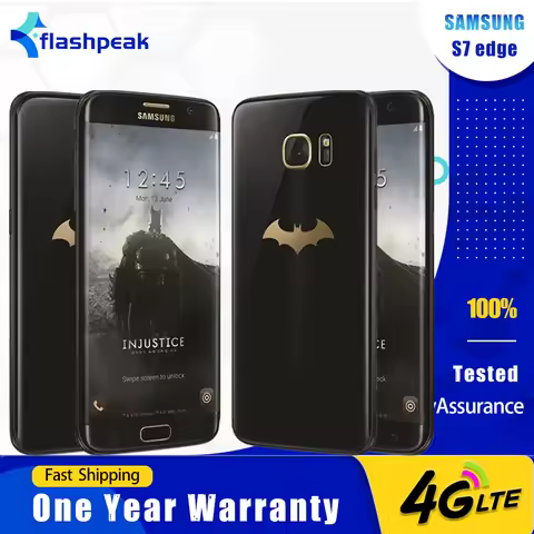 Original Samsung Galaxy S7 Edge G935F G935A 4G LTE Mobile Phone Fingerprint 4GB RAM 32G ROM 5.5'' 12