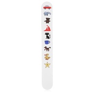 Kids Fixation Stick Vision Tester Clear Colorful Animal Patterns Waterproof Coating Thicken Eye Test