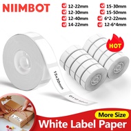 NIIMBOT White Label Paper Compatible with NIMBOT Label Printer D11/D110/D101