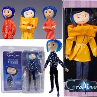 NECA Coraline & The Secret Door Action Figure Coraline Model Toys Doll Kid Gift
