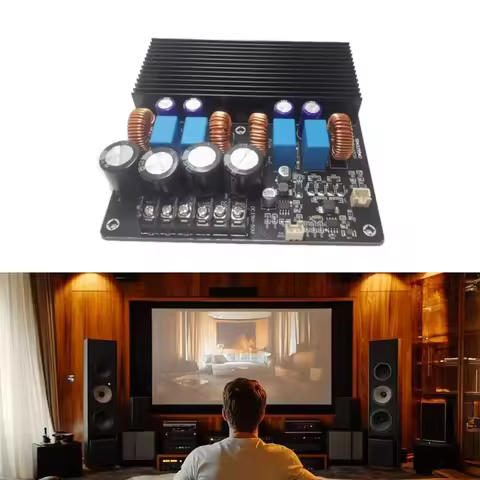 Professional 600W+600W TPA3255 Sound Amplifiers Board Supports 2 Ohm Speakers Advanced Circuit Desig
