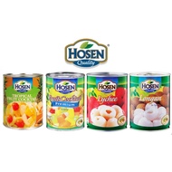 HOSEN FRUIT COCKTAIL PREMIUM / LYCHEE / LONGAN / TROPICAL FRUIT COCKTAIL