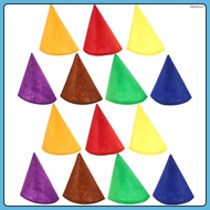 14pcs Gnome Hat: Felt Cone Party Hats For Adults And Kids Colorful Gnome Caps For Halloween Birthday
