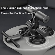 FUYOGI Sit Up Aids Waist Abdomen Training Gym Home Exercise Fitness Strong Suction Double-rod T Bar