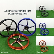 🔥💯% ORIGINAL🔥 AJI RACING OPEN HUB FG511 SPORT RIM☞Y15ZR V1-V2➠Y16